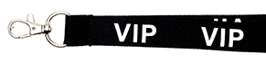Flöt 20mm, svört með VIP