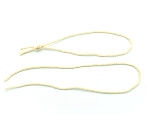 Hangmerkjaband úr náttúrulegum bómull