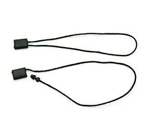 Hangmerkjaband úr svörtu næloni