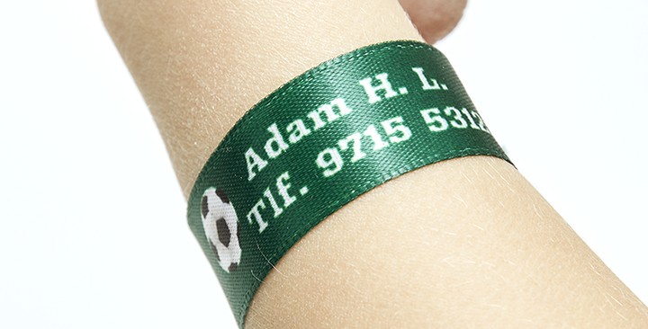 Auðkennisarmbönd fyrir börn