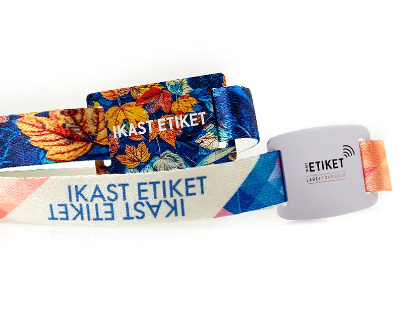 Sjálfbær armbönd með RFID