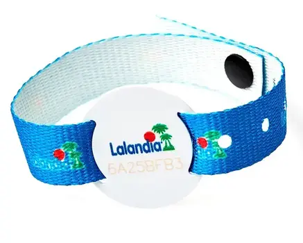 RFID-armbönd með stafrænni prentun og plastrennispjaldi