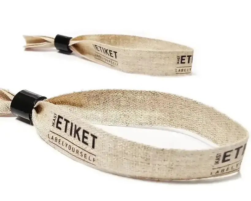 Hátíðararmband úr hör