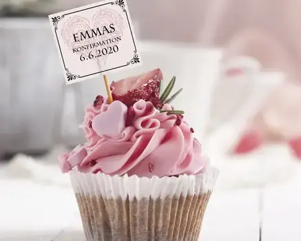 Límmiðar fyrir veisluna