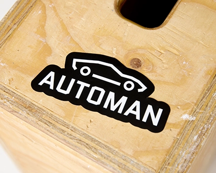 Límmiðar með logo