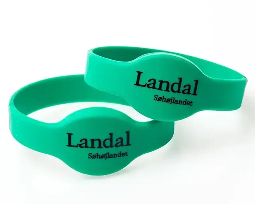 Sílíkonarmbönd með RFID-flögu