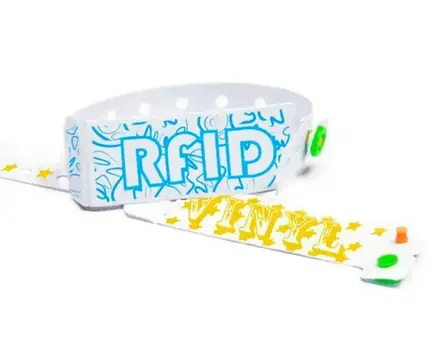 Vínylarmband með RFID-flögu