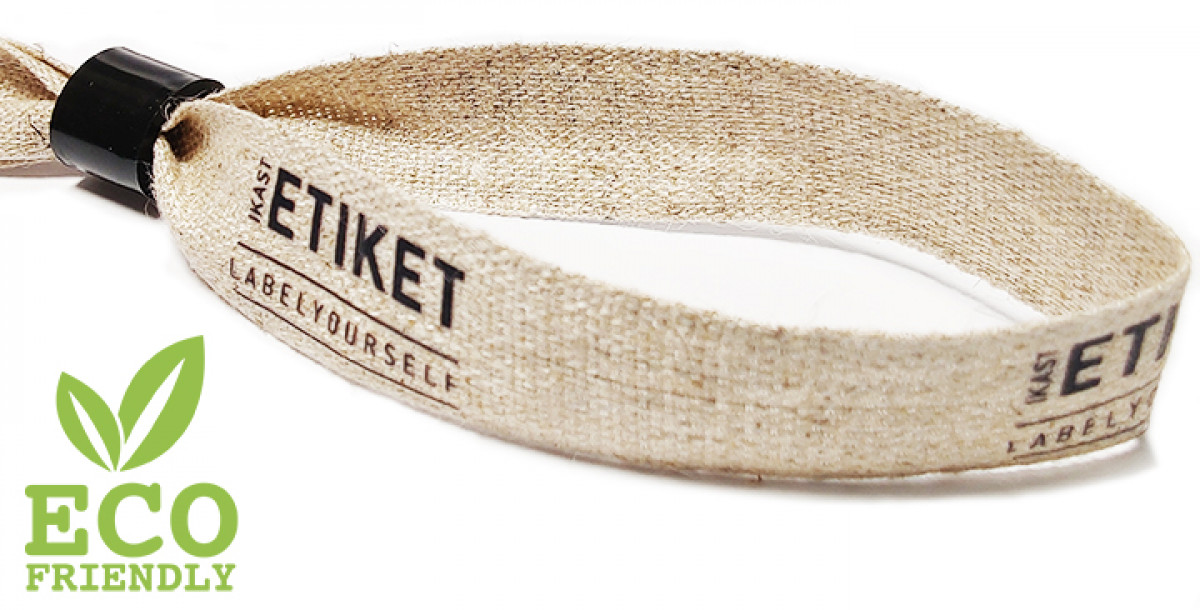 Hátíðararmband úr hör
